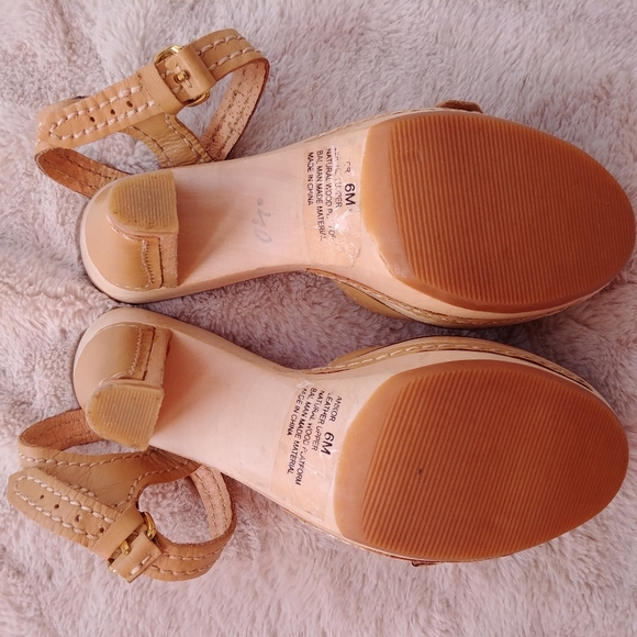 Chinese Laundry wooden leather heels - Picture 4 of 4